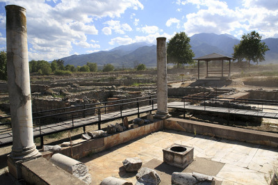 Archaeological site at Dion
